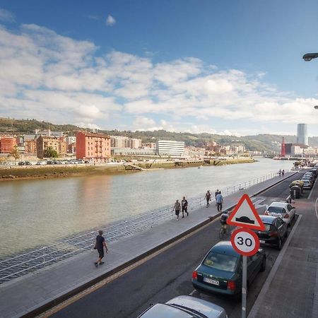 Luminoso Con Vistas A La Ria De Bilbao Apartment Exterior foto